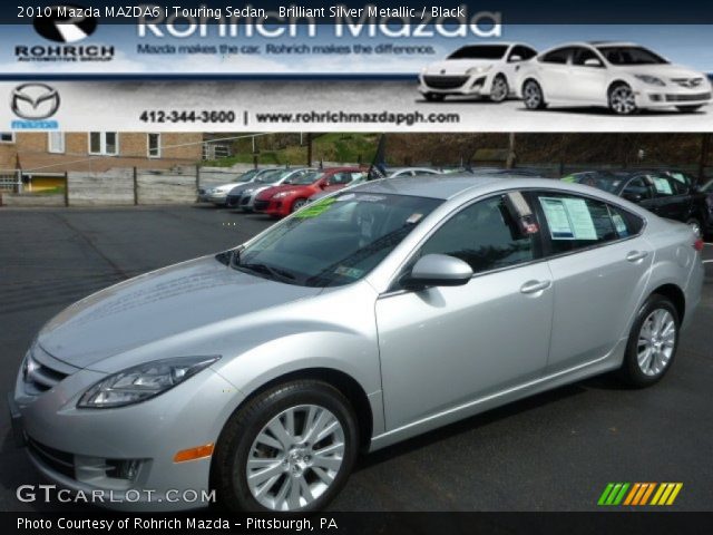 2010 Mazda MAZDA6 i Touring Sedan in Brilliant Silver Metallic