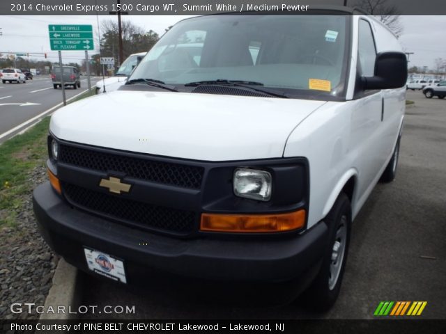 2014 Chevrolet Express 1500 Cargo WT in Summit White