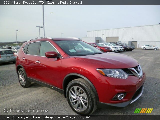 Cayenne red nissan rogue #5