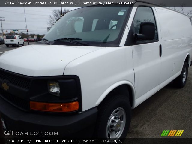 2014 Chevrolet Express 3500 Cargo WT in Summit White
