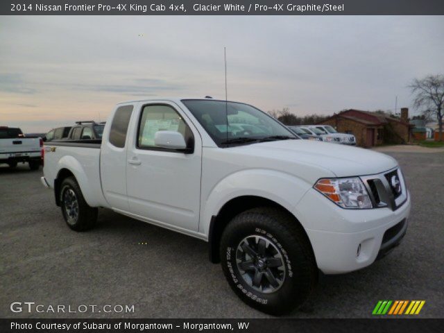 2014 Nissan Frontier Pro-4X King Cab 4x4 in Glacier White