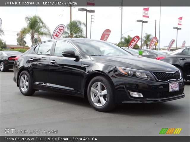 2014 Kia Optima LX in Ebony Black