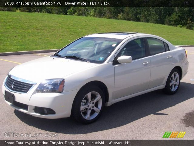 2009 Mitsubishi Galant Sport V6 in Dover White Pearl