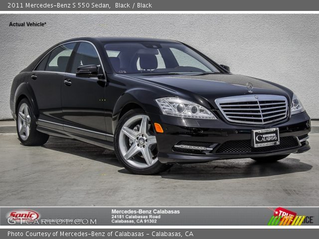 2011 Mercedes-Benz S 550 Sedan in Black