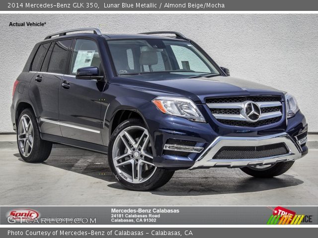 2014 Mercedes-Benz GLK 350 in Lunar Blue Metallic