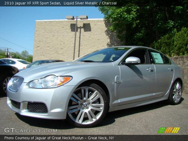 2010 Jaguar XF XFR Sport Sedan in Liquid Silver Metallic