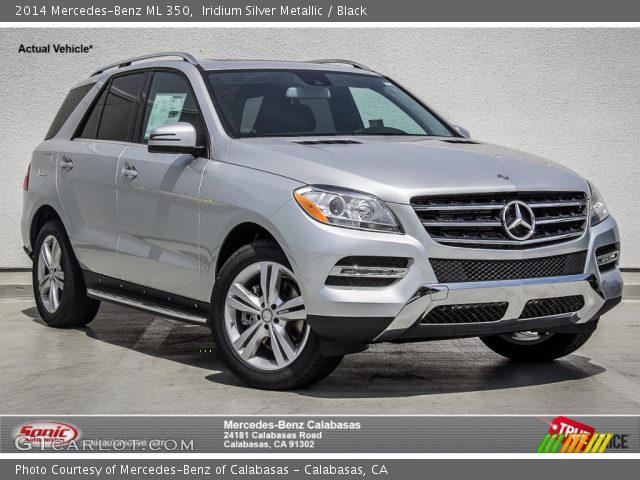 2014 Mercedes-Benz ML 350 in Iridium Silver Metallic