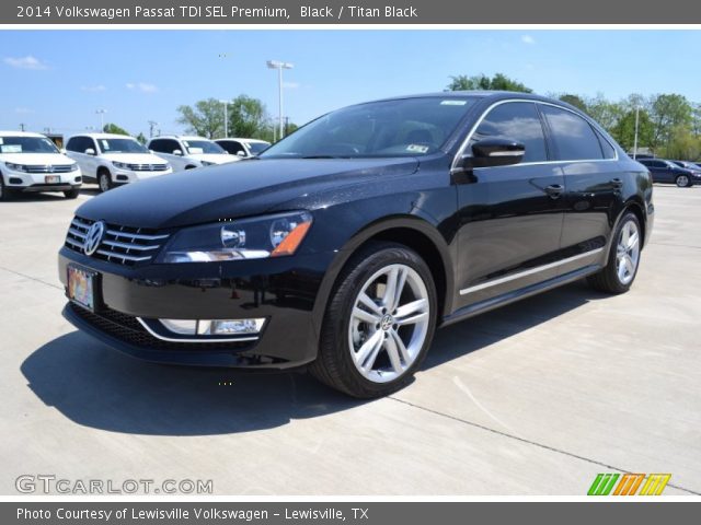 2014 Volkswagen Passat TDI SEL Premium in Black