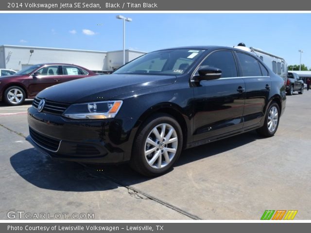 2014 Volkswagen Jetta SE Sedan in Black