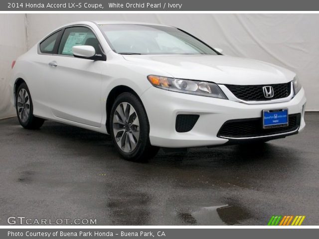 2014 Honda Accord LX-S Coupe in White Orchid Pearl