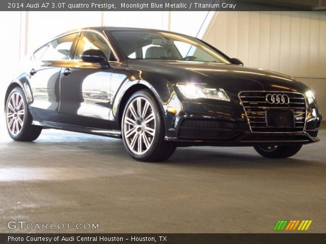 2014 Audi A7 3.0T quattro Prestige in Moonlight Blue Metallic