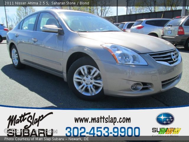 2011 Nissan Altima 2.5 S in Saharan Stone