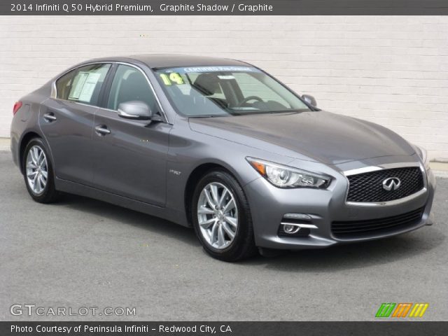 2014 Infiniti Q 50 Hybrid Premium in Graphite Shadow