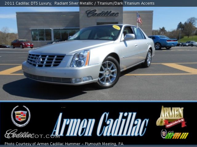 2011 Cadillac DTS Luxury in Radiant Silver Metallic