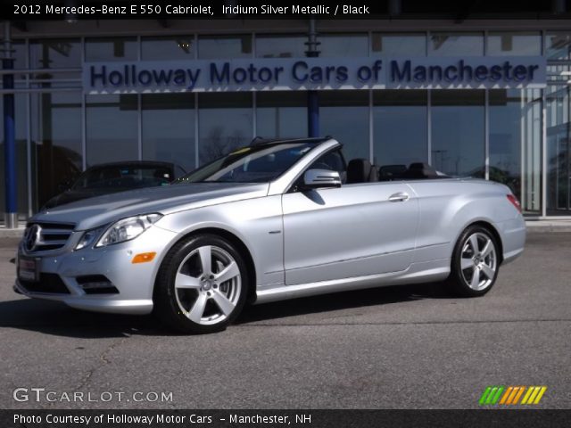 2012 Mercedes-Benz E 550 Cabriolet in Iridium Silver Metallic