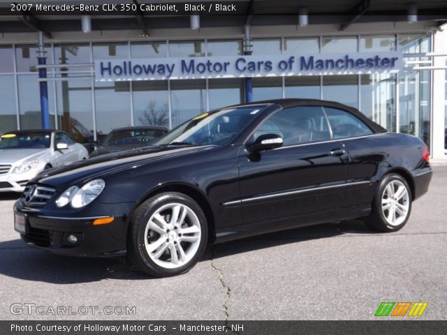 2007 Mercedes-Benz CLK 350 Cabriolet in Black