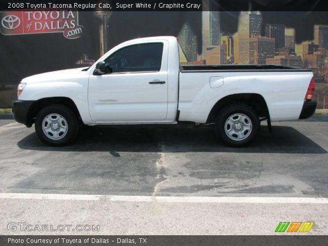 2008 Toyota Tacoma Regular Cab in Super White