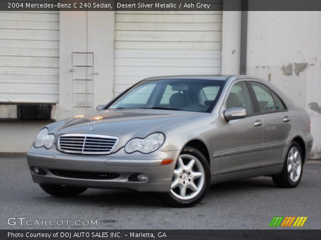 2004 Mercedes-Benz C 240 Sedan in Desert Silver Metallic