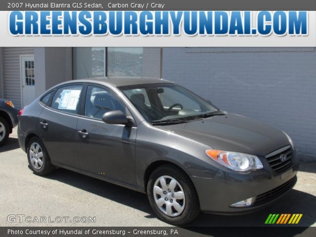 2007 Hyundai Elantra GLS Sedan in Carbon Gray