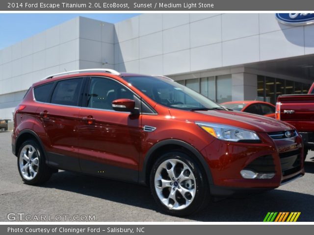 2014 Ford Escape Titanium 2.0L EcoBoost in Sunset