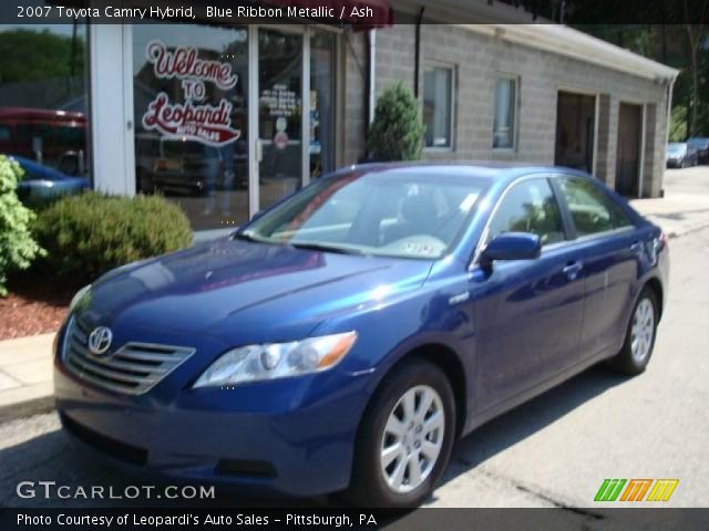 2007 Toyota Camry Hybrid in Blue Ribbon Metallic