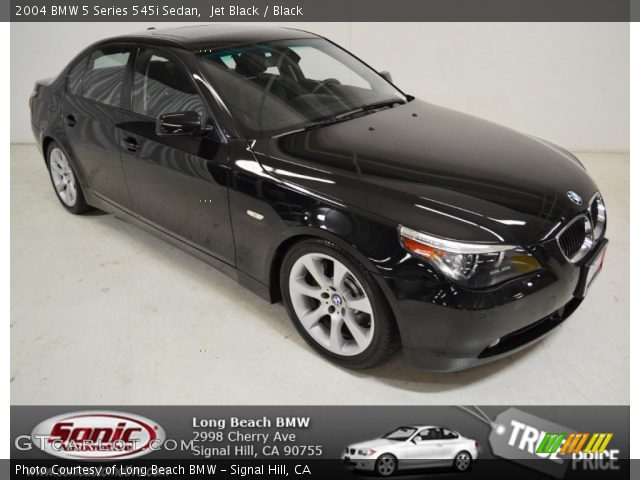 2004 BMW 5 Series 545i Sedan in Jet Black
