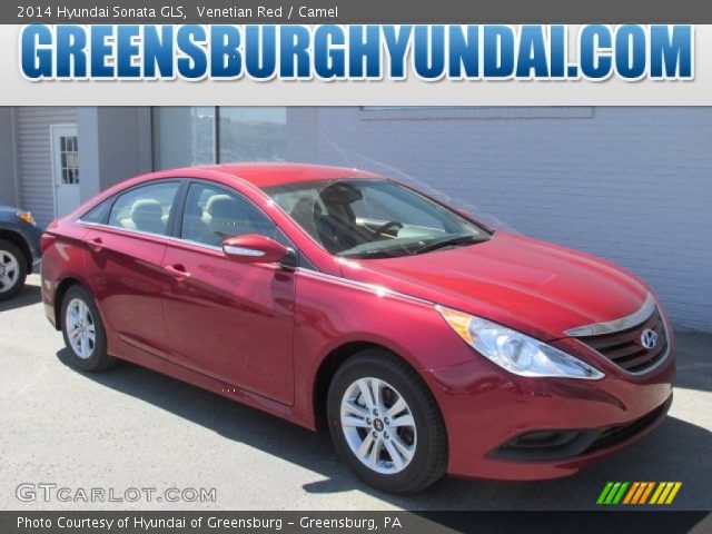 2014 Hyundai Sonata GLS in Venetian Red