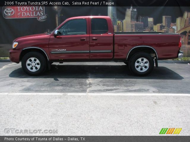 2006 Toyota Tundra SR5 Access Cab in Salsa Red Pearl