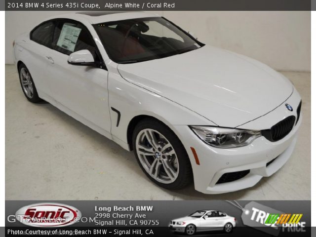 2014 BMW 4 Series 435i Coupe in Alpine White