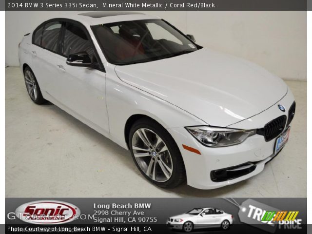 2014 BMW 3 Series 335i Sedan in Mineral White Metallic
