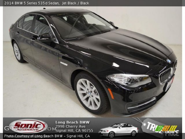 2014 BMW 5 Series 535d Sedan in Jet Black