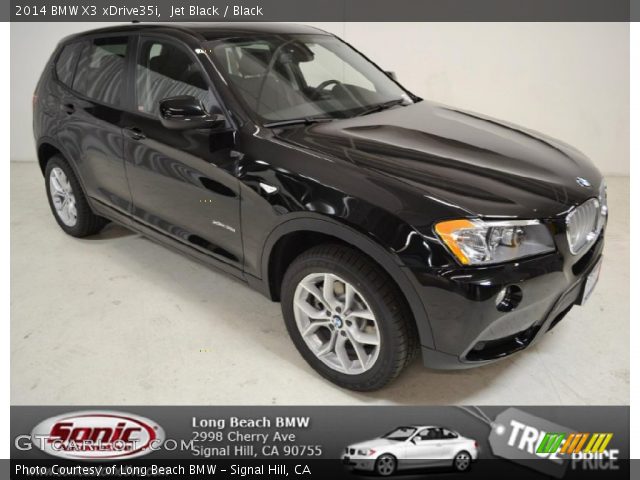 2014 BMW X3 xDrive35i in Jet Black