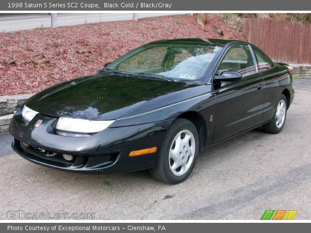 1998 Saturn S Series SC2 Coupe in Black Gold
