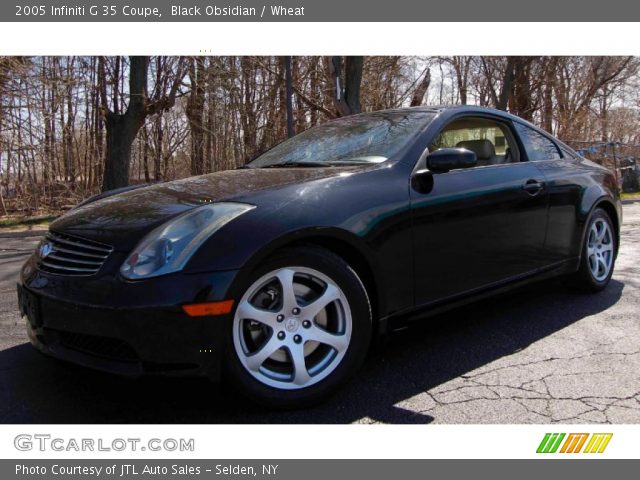 2005 Infiniti G 35 Coupe in Black Obsidian