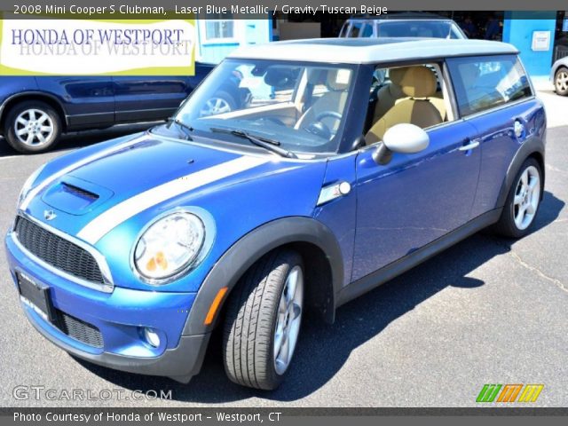 2008 Mini Cooper S Clubman in Laser Blue Metallic