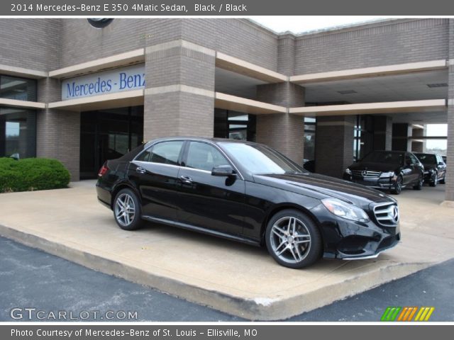 2014 Mercedes-Benz E 350 4Matic Sedan in Black