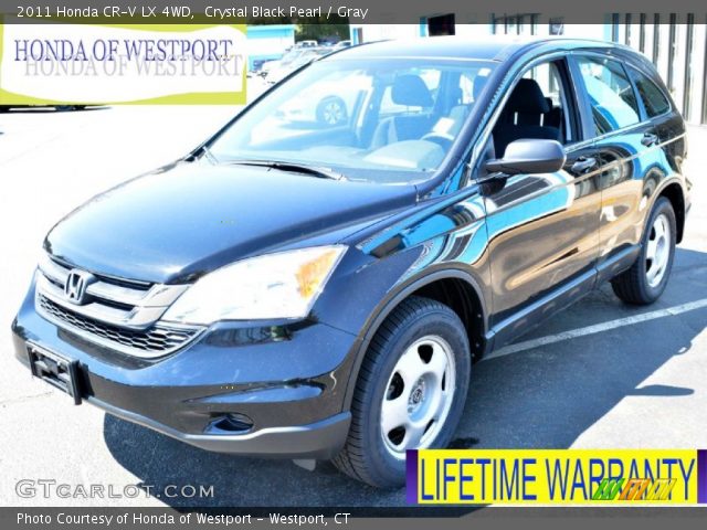 2011 Honda CR-V LX 4WD in Crystal Black Pearl