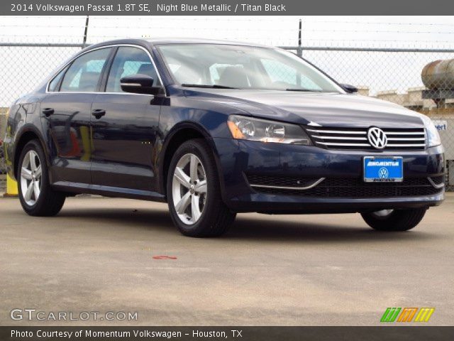 2014 Volkswagen Passat 1.8T SE in Night Blue Metallic