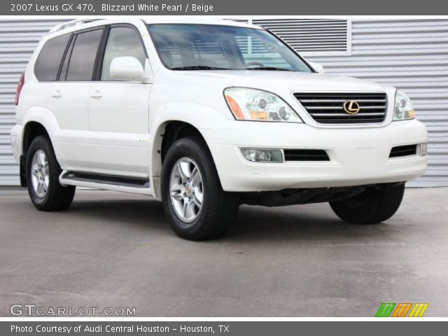 2007 Lexus GX 470 in Blizzard White Pearl