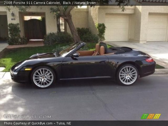 2008 Porsche 911 Carrera Cabriolet in Black