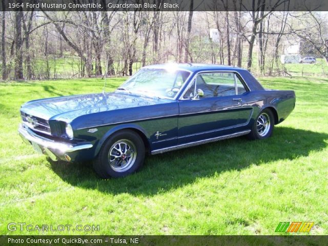1964 Ford Mustang Convertible in Guardsman Blue