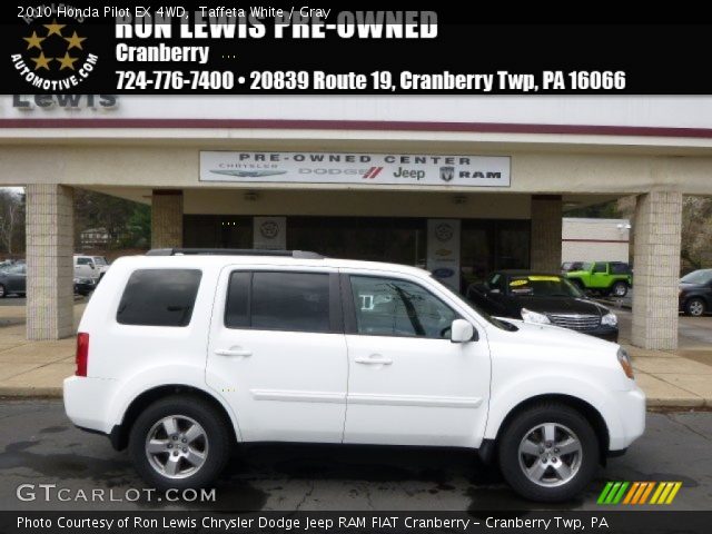 2010 Honda Pilot EX 4WD in Taffeta White