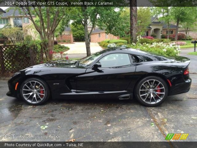 2014 Dodge SRT Viper GTS Coupe in Venom Black