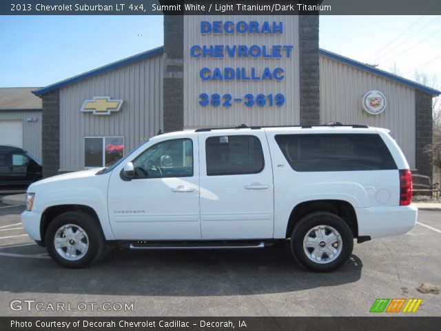 2013 Chevrolet Suburban LT 4x4 in Summit White