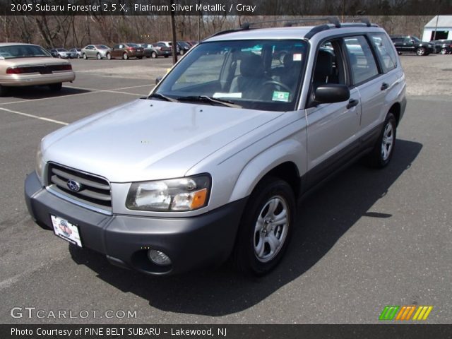 2005 Subaru Forester 2.5 X in Platinum Silver Metallic