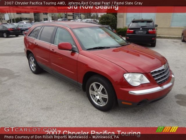 2007 Chrysler Pacifica Touring AWD in Inferno Red Crystal Pearl