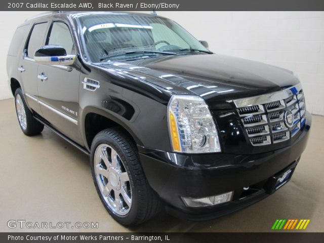 2007 Cadillac Escalade AWD in Black Raven