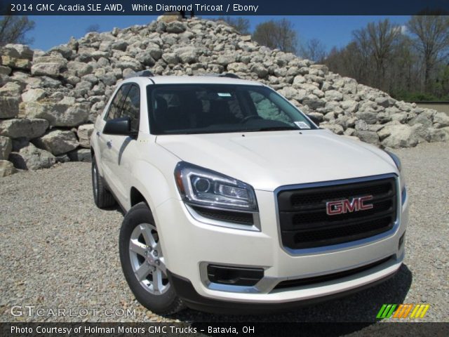 2014 GMC Acadia SLE AWD in White Diamond Tricoat