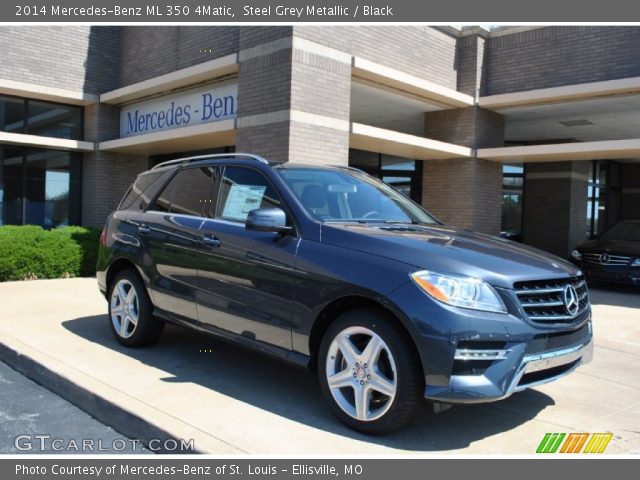 2014 Mercedes-Benz ML 350 4Matic in Steel Grey Metallic