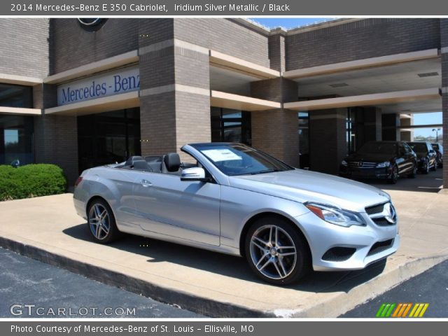 2014 Mercedes-Benz E 350 Cabriolet in Iridium Silver Metallic